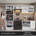 thumbnail image 4 of Cocina Integral Completa Modular Madesa Agata 270cm BM 09, 4 of 5