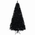 thumbnail image 7 of imerelez 7 FT Pre-lit Artificial Christmas Tree, Hinged Xmas Pine Tree with 1250 Branch Tips, 400 Lights and Remote Control for Holiday Party Office Home, Black, 7 of 7