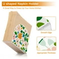 thumbnail image 5 of Yayeee Napkin Holder for Table Kitchen Paper Tissue Organization, Retro Orange Floral, 5 of 8
