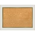 thumbnail image 3 of Amanti Art Natural Cork Board Framed Eva White Silver Narrow Bulletin Board 39 in. x 27 in., 3 of 5