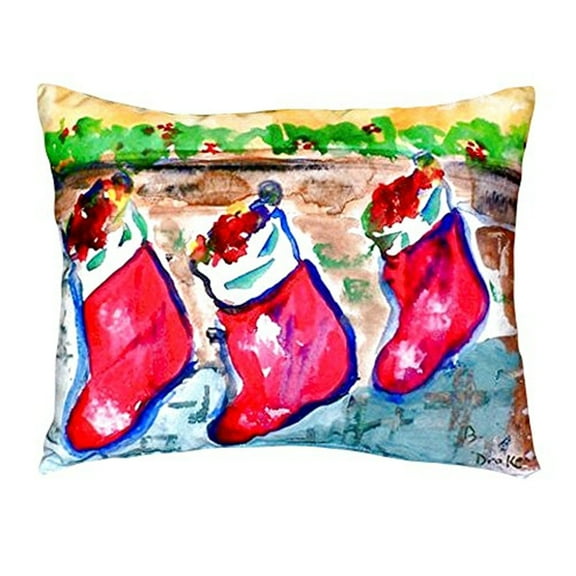 Betsy Drake HJ382 Spring Creek Pelican Large Indoor & Outdoor Pillow