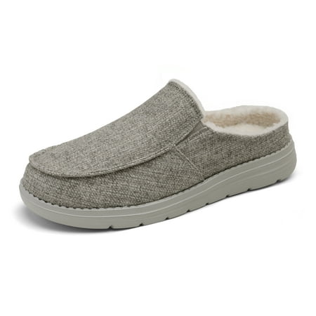 

Bruno Marc Women s Fuzzy Cozy Comfy Slippers Slip-on Faux Fur House Shoes for Indoor and Outdoor SBSL222W GREY Size 9