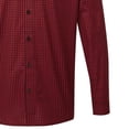 thumbnail image 3 of Premier Mens Maxton Checked Long-Sleeved Shirt, 3 of 4