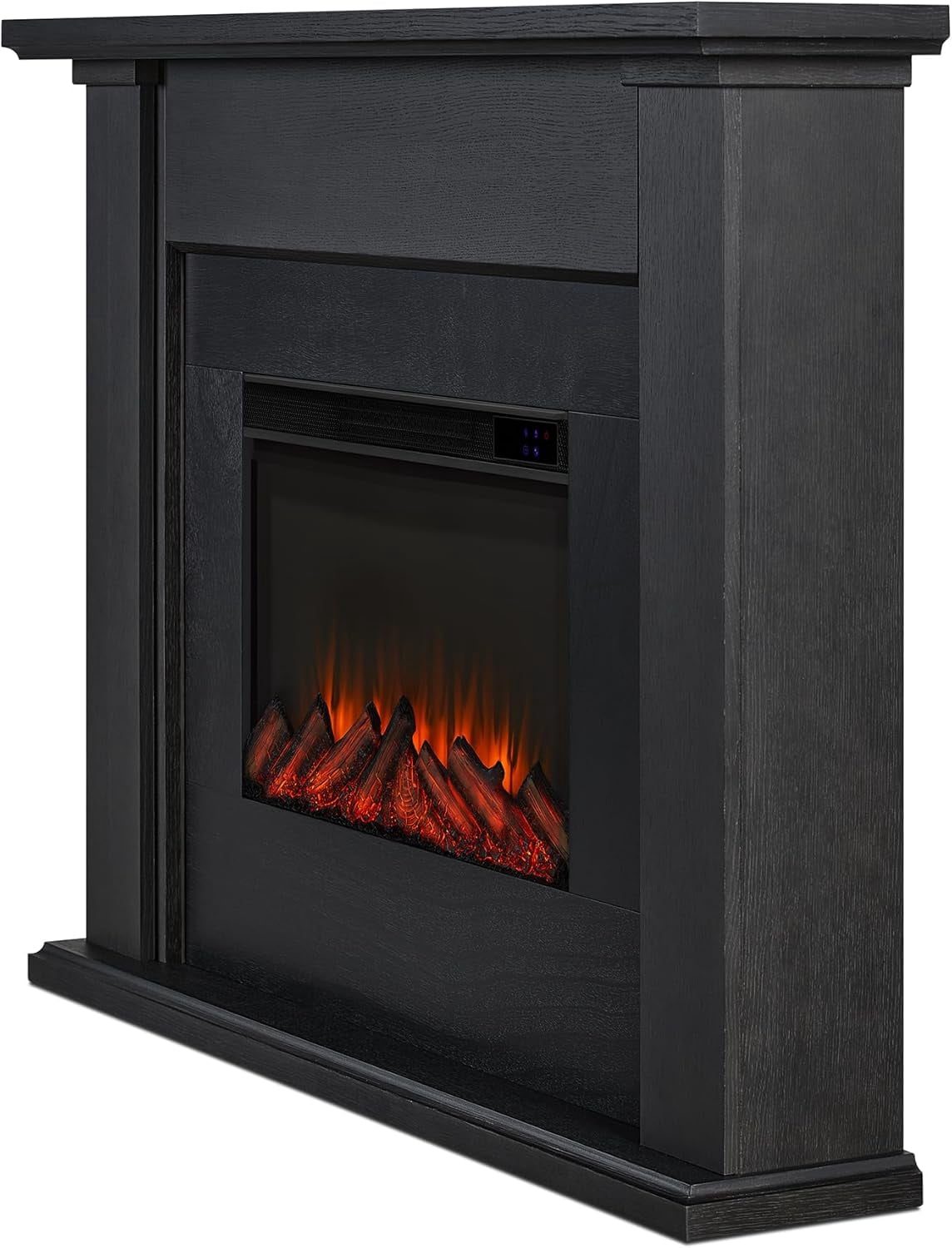 Real Flame Tejon 52" Slim Electric Fireplace in Gray