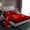 Red, variant on Homewish Gradient Gamepads Twin Sheet Sets 3pcs for Kids Teens,Futuristic Cubes Plaid Twin Fitted Sheet Microfiber,Abstract Ombre Video Game Breathable Flat Sheet,Luxury Bedroom Decor