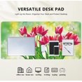 thumbnail image 5 of Tulip Flowers Gaming Mouse Pad Large Mouse Mat XL Desk Mat Extended Mouse Mat Non-Slip Laptop Computer Keyboard Mouse Pad for Office & Home 31.5x11.8 Inch, 5 of 6