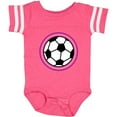 thumbnail image 3 of Inktastic Soccer Player Girls Sports Ball Girls Baby Bodysuit, 3 of 5