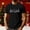 (Casual 88)Black, variant on DayScoop Mens Short Sleeve T-Shirts Casual T Shirt Summer Christmas Print Sports Fashion Round Neck Top Shirts