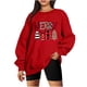 thumbnail image 2 of Pntutb Mujer Moda Suelta Manga Larga Cuello Redondo Blusa Navidad Impresión Camiseta tops Pntutb Pntutb-2866, 2 of 5