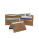 thumbnail image 3 of Cartera Timberland Passcase de piel plegable con RFID, color canela, 3 of 5