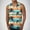 Sky Blue, variant on ALLLIST Hawaiian Tank Tops for Men Summer Big And Tall Cotton Pullover Blue Breathable Undershirts for Men Size S-2XL