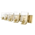 thumbnail image 4 of 492-5V-BN-Z-Lite-Beckett - 5 Light Bath Vanity In Transitional Style-7.25 Inches Tall and 42 Inches Wide-Brushed Nickel Finish, 4 of 7