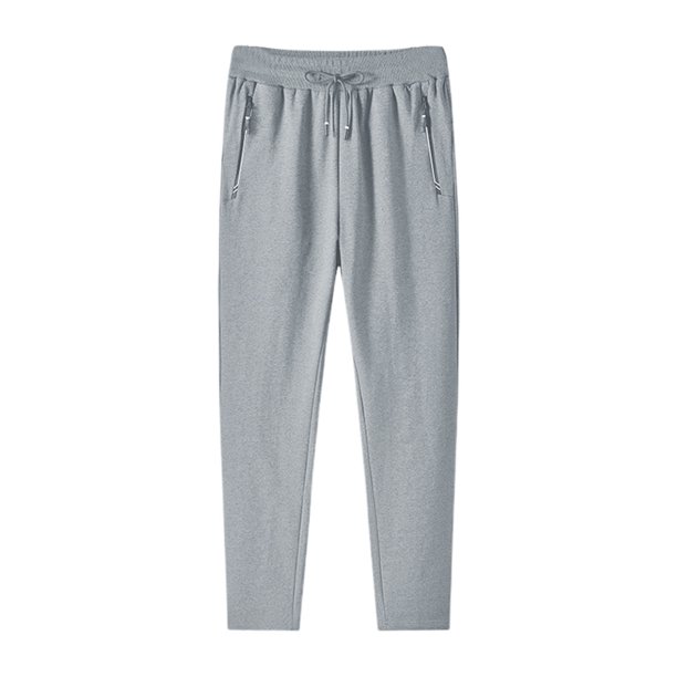 Pantalones deportivos holgados y casuales de pierna recta para hombre: para todas las estaciones, cintura parcialmente elástica, 95 % fibra, 5 % spandex, elasticidad media. Tallas: L-XXXXXL.