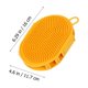 thumbnail image 2 of KAKOWELY 2Ud Masajeador Para Cepillo Amarillo Para Shampoo Uso Doméstico Portátil, 2 of 8