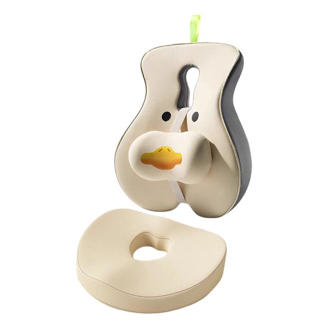 CJiaWei Lumbar Support Pad Orthopedic Lumbar Cushion Chair Backrest Pillow Chair Gaming Chair Backrest Pad Adjustable Slider