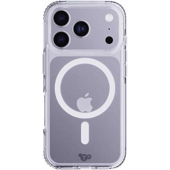 Tech21 EvoClear Case for iPhone 17 Pro – Clear | Slim Protective Case | Impact Protection | MagSafe Compatible