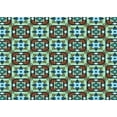 thumbnail image 1 of Ahgly Company Machine Washable Indoor Rectangle Transitional Blue Green Area Rugs, 4' x 6', 1 of 7