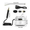 Motao Clearance Portable Steam Cleaning Kit With 3 Brush Attachments