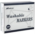 thumbnail image 4 of Madisi Washable Markers, Broad Line Markers, Assorted Colors, Classroom Bulk Pack, 240 Count, 4 of 4