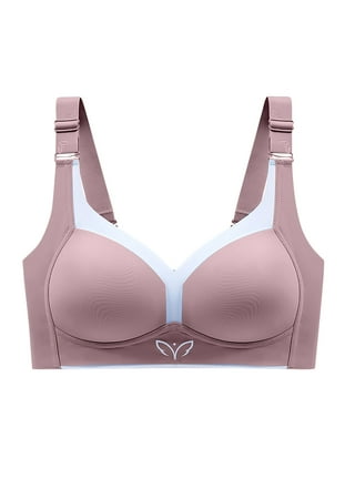 TIANZHU Soft Wirefree Minimizer Bras for Women Full Coverage No Underwire  Everyday Bras Comfortable Bras Back Fat Coverage Padded Bralette for Women  (Nude - ShopStyle