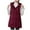 Wine, variant on LYXSSBYX Puffer Vest Women Clearance Fashion Women Pocket Coat Long Jacket Winter Sleeveless Down Cotton Waistcoat