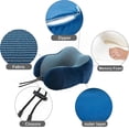 thumbnail image 4 of Almohada de viaje suave para aviones, dormir, oficina, dolor de cuello, 4 of 5