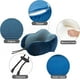thumbnail image 4 of Almohada de viaje suave para aviones, dormir, oficina, dolor de cuello, 4 of 5
