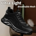 thumbnail image 3 of LAoutun Mens Non-Slip Work Shoes Slip-Resistant Work Sneakers for Kitchen Restaurant & Food Service, 3 of 6