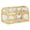 Gold, variant on NFTIGB 12pcs Luxury Gold Square Treasure Chest Wedding Favor Boxes Hollow Candy Chocolate Gift Case 3.5x2.2x2.2 inches (9x5.5x5.5 cm) Party Decorations