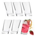 thumbnail image 1 of Juego de 6 Vasos de Vidrio Borgonovo 320 ml Pisa, 1 of 3