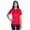 Red/ White, variant on Ladies' Cool & Dry Sport Two-Tone Polo - BLACK/ STONE - M