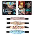 thumbnail image 3 of Fijación del soporte de la cabeza del bebé cinturón de dormir cinturón de seguridad del cochecito del asiento del coche, azul Feliz Sencillez, 3 of 5