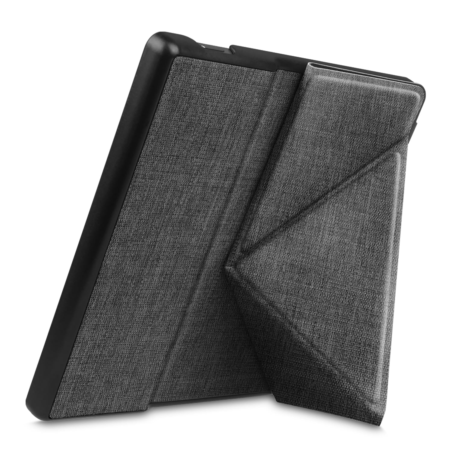 - Slim Fit Stand Cover Support Hands Free Reading with Auto Wake Sleep 10th Generation, 2019 Release and 9th Generation, 2017 Release Fintie Origami Case for All-New Kindle Oasis Library 