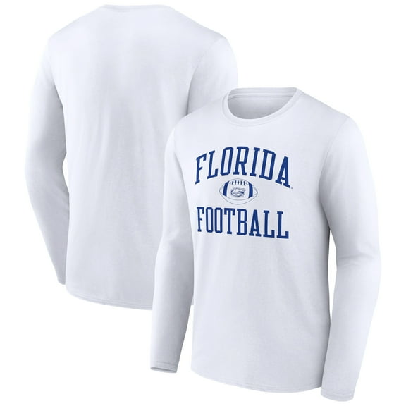 Men's White Florida Gators First Sprint Team Long Sleeve T-Shirt