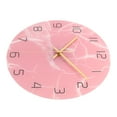 thumbnail image 4 of Mute Wall Clock,Innovative Pink Wall Clock Decorative Clock UV Printing Clock Industry-Leading Standards, 4 of 14