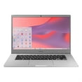 thumbnail image 2 of Samsung 15.6" Chromebook 4+ - Intel Celeron, 4GB RAM, 64GB eMMC (Platinum Titan) + 16GB MicroSD Memory Card + SPLASH PROOF LAPTOP BAG, 2 of 9