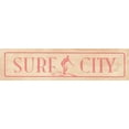 thumbnail image 2 of Marrott, Stephanie 32x11 White Modern Wood Framed Museum Art Print Titled - Surf City, 2 of 4