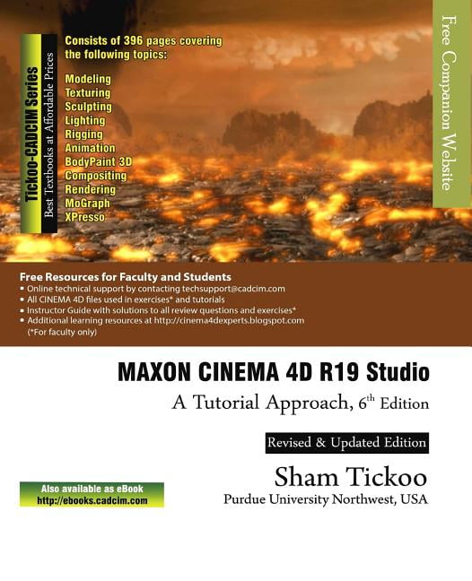 Maxon Cinema 4d R19 Studio A Tutorial Approach Walmart Com Walmart Com
