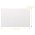 thumbnail image 2 of Raindrops White Wallmounted Floating Shelf for Storage Made of Composite Board Heavy Duty and Spacesaving 12.5 x 4.5 x 3.5 Inches, 2 of 8