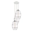 thumbnail image 5 of 113B-3P-BAB-G557-10SM-Innovations Lighting-Vaz - 3 Light Cord Hung Multi Pendant In Industrial Style-56.25 Inches Tall and 16.5 Inches Wide-Black, 5 of 7
