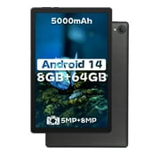 64GB ROM Kids Tablet: 8GB RAM & Android 13 for Compact Storage Needs