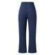 thumbnail image 4 of Pantalones anchos de algodón y lino para mujer: cintura alta elástica, cordón, transpirables, ropa informal para la oficina y la playa, tallas S-XXL, cintura de 66 a 88 cm., 4 of 5