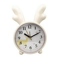 thumbnail image 2 of Nordic Style Cute Rabbit Deer Shaped Alarm Clock Cute Alarm for Bedroom Yellow Deer, 2 of 9