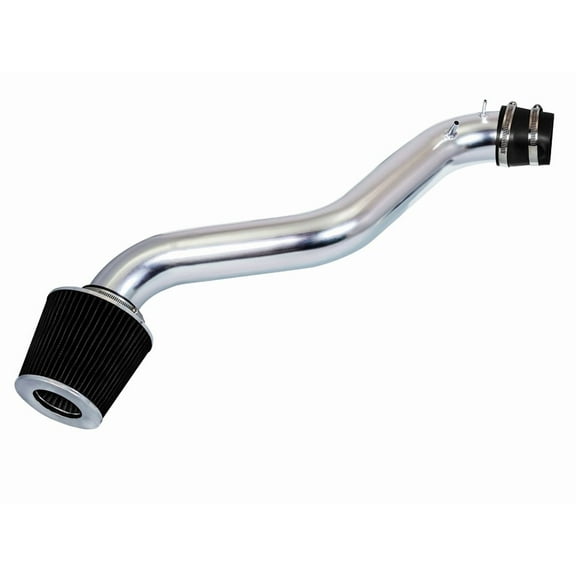 Rtunes Racing Short Ram Air Intake Kit   Filter Combo Compatible For 92-96 Honda Prelude / 94-97 Honda Accord L4 (Black)