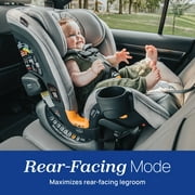 Chicco OneFit™ Max ClearTex® All-in-One Convertible Car Seat - Ash (Grey), New