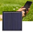 thumbnail image 2 of Fuente de alimentación portátil del módulo de carga del panel solar del polisilicio de 0.25W 5V para Baterry, 2 of 8