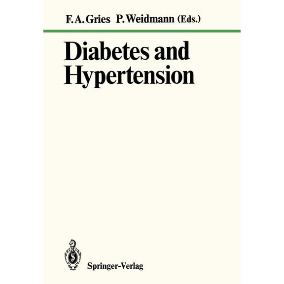Diabetes and Hypertension, (Paperback)