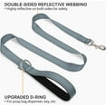 thumbnail image 2 of Solennerer Dog Leash Heavy Duty Pet Leash 2 Traffic Padded Handles Reflective Leash for Medium to Large Dogs, 2 of 6