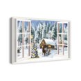 thumbnail image 2 of Creative Products Christmas Wonderland Window 20x30 Canvas Wall Art, 2 of 5
