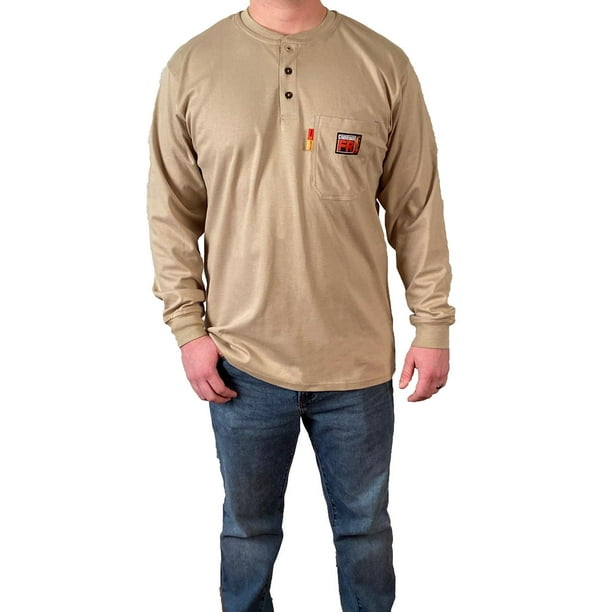 mens khaki work shirts